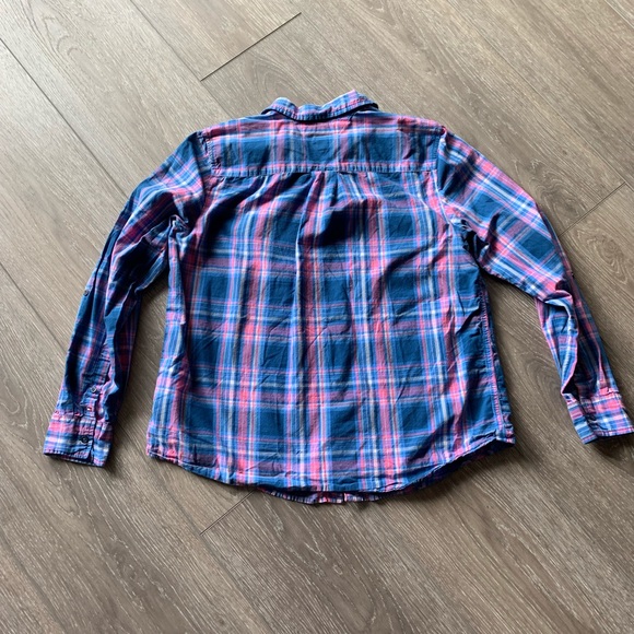 Tommy Hilfiger plaid button down shirt large - Picture 3 of 3